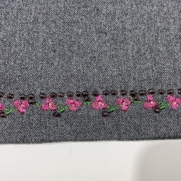 EXPRESS | Grey Mini Skirt 7/8 - Picture 3 of 5